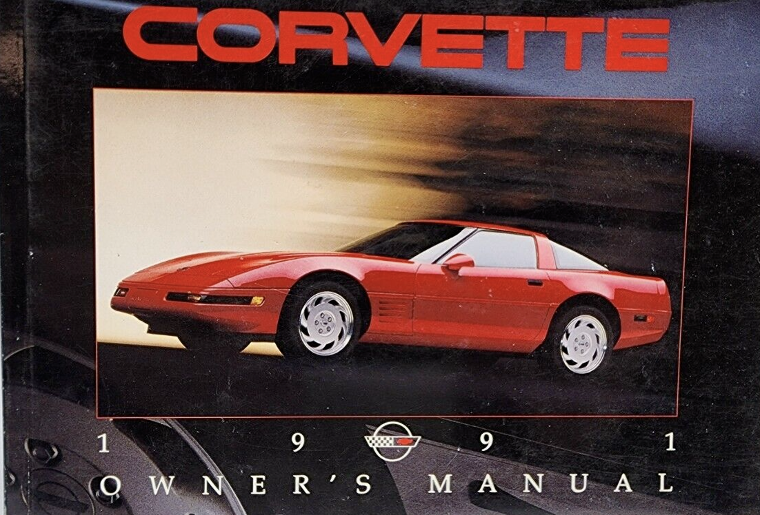 1991 Corvette Owners Manual