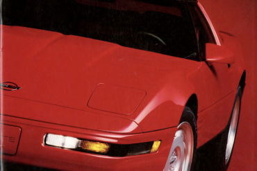 1991 Corvette Sales Brochures