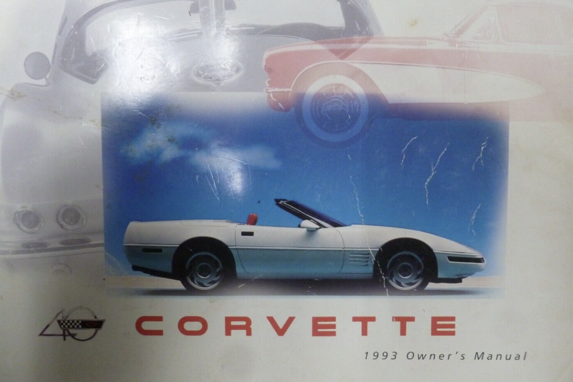 1986-1986 Corvette Owners Manual Corvette - CA main image 0