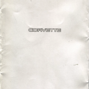 1993 Corvette Sales Brochures