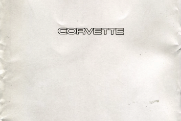 1993 Corvette Sales Brochures