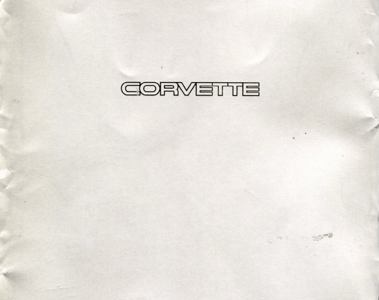 1993 Corvette Sales Brochures