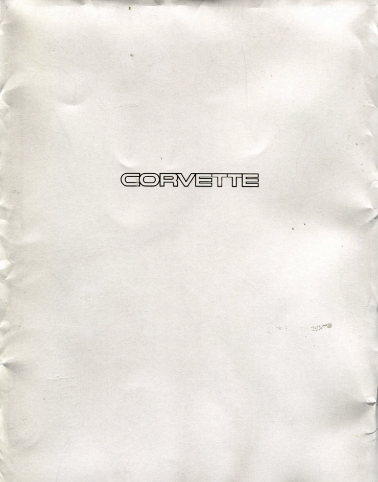 1993 Corvette Sales Brochures