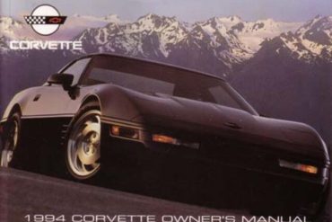 1994 Corvette Owners Manual