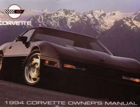 1994 Corvette Owners Manual