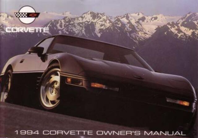 1994 Corvette Owners Manual