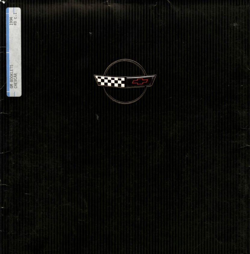 1994 Corvette Sales Brochures