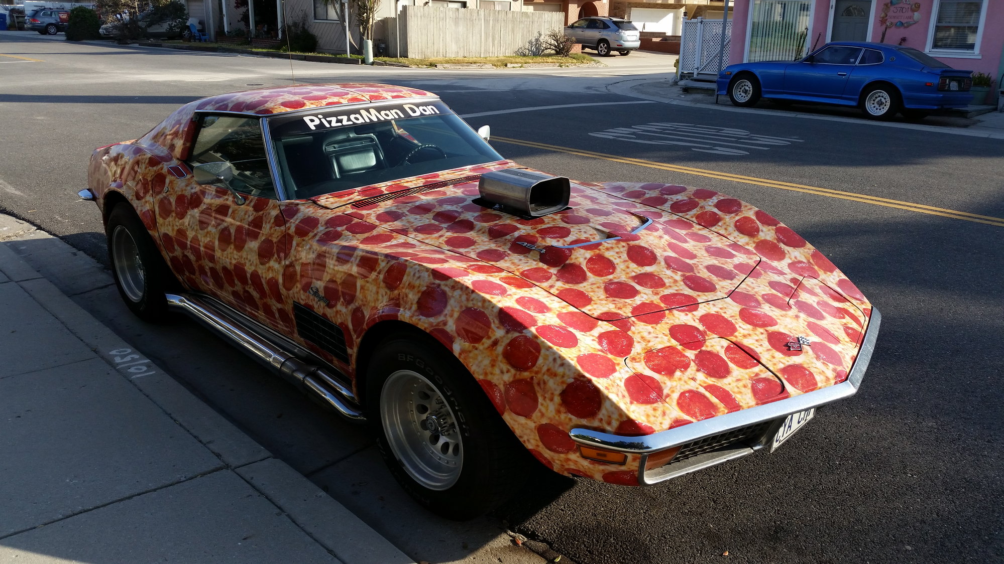 Corvette Of The Day: Pizzaman Dan’s Pepperoni Wrapped 1972 C3 Corvette