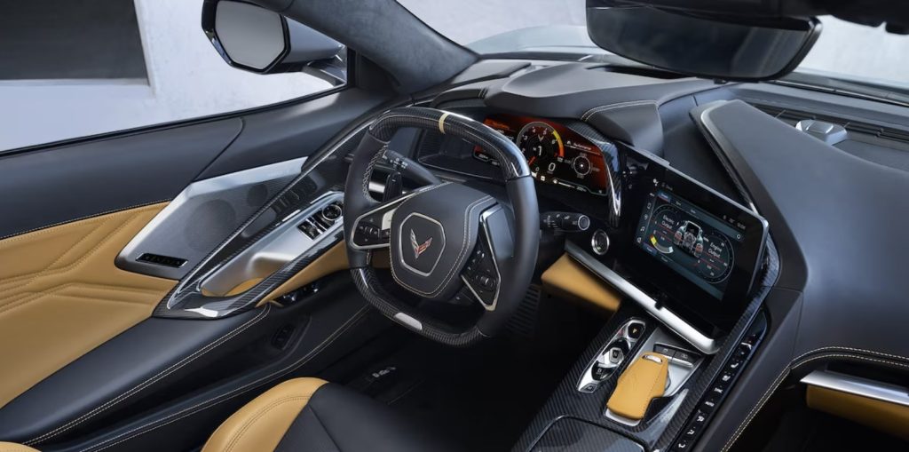 2024 Corvette E-Ray interior