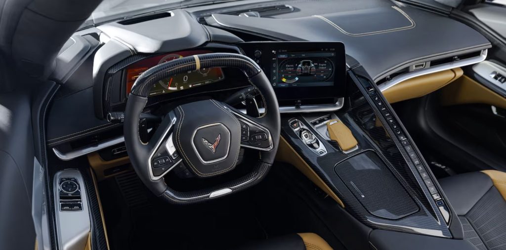 2024 Corvette E-Ray interior