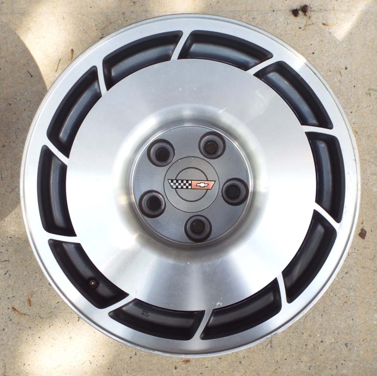 Example of the "Unidirectional Wheel" Developed for the C4 Corvette.