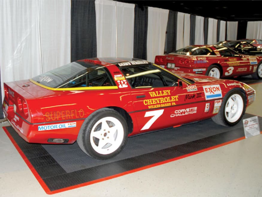 Series Corvette on display