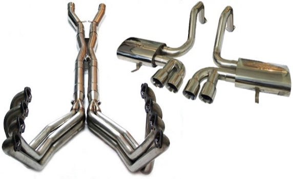 LG Motorsports Super Pro Headers and Big 3 Complete Exhaust Package