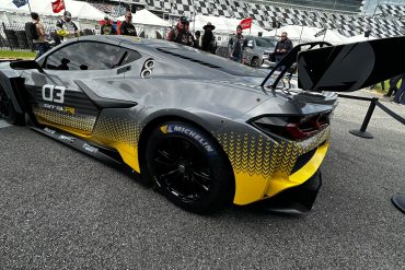 The 2024 Z06 GT3.R as seen at Daytona International Speedway in January 2023. (Image property of Kolecki Concepts LLC)