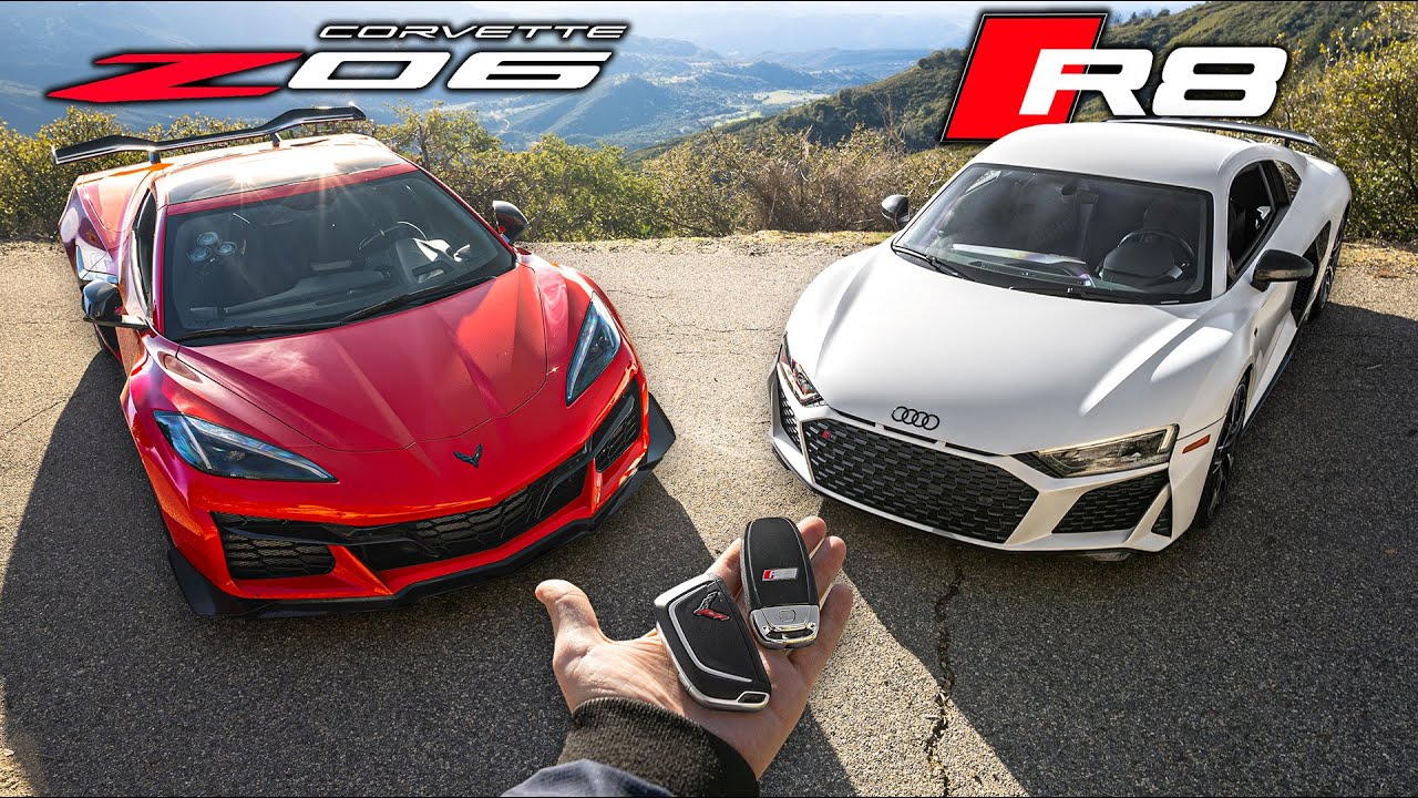 C8 Corvette Z06 vs Audi R8 V10: Which Is Better?