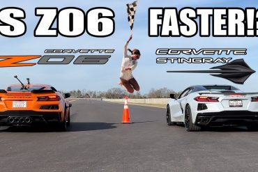 C8 Corvette Stingray Tries To Beat The 2023 Corvette Z06 In A Drag Race!