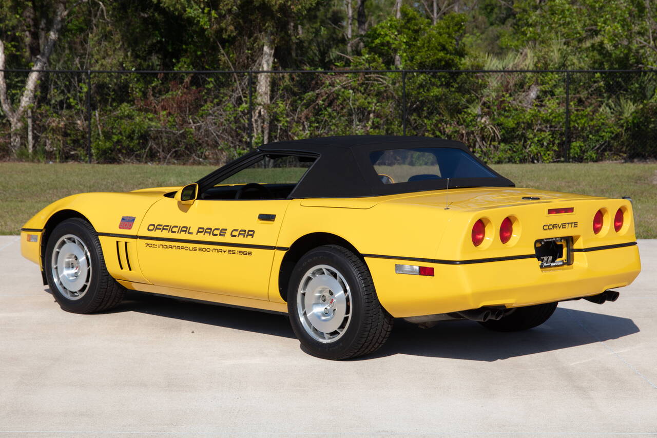 1986 Corvette Indy Pace Car Convertible 