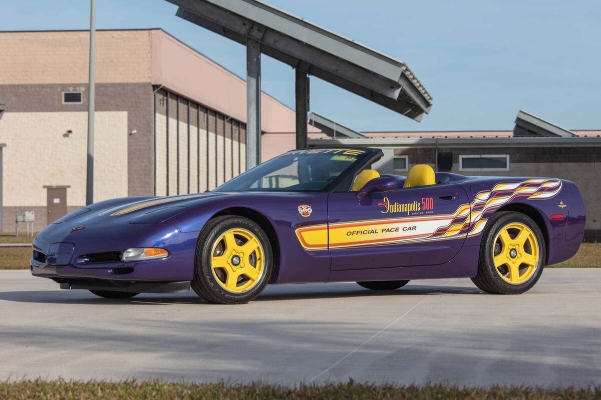 1998 Corvette Indy Pace Car Convertible