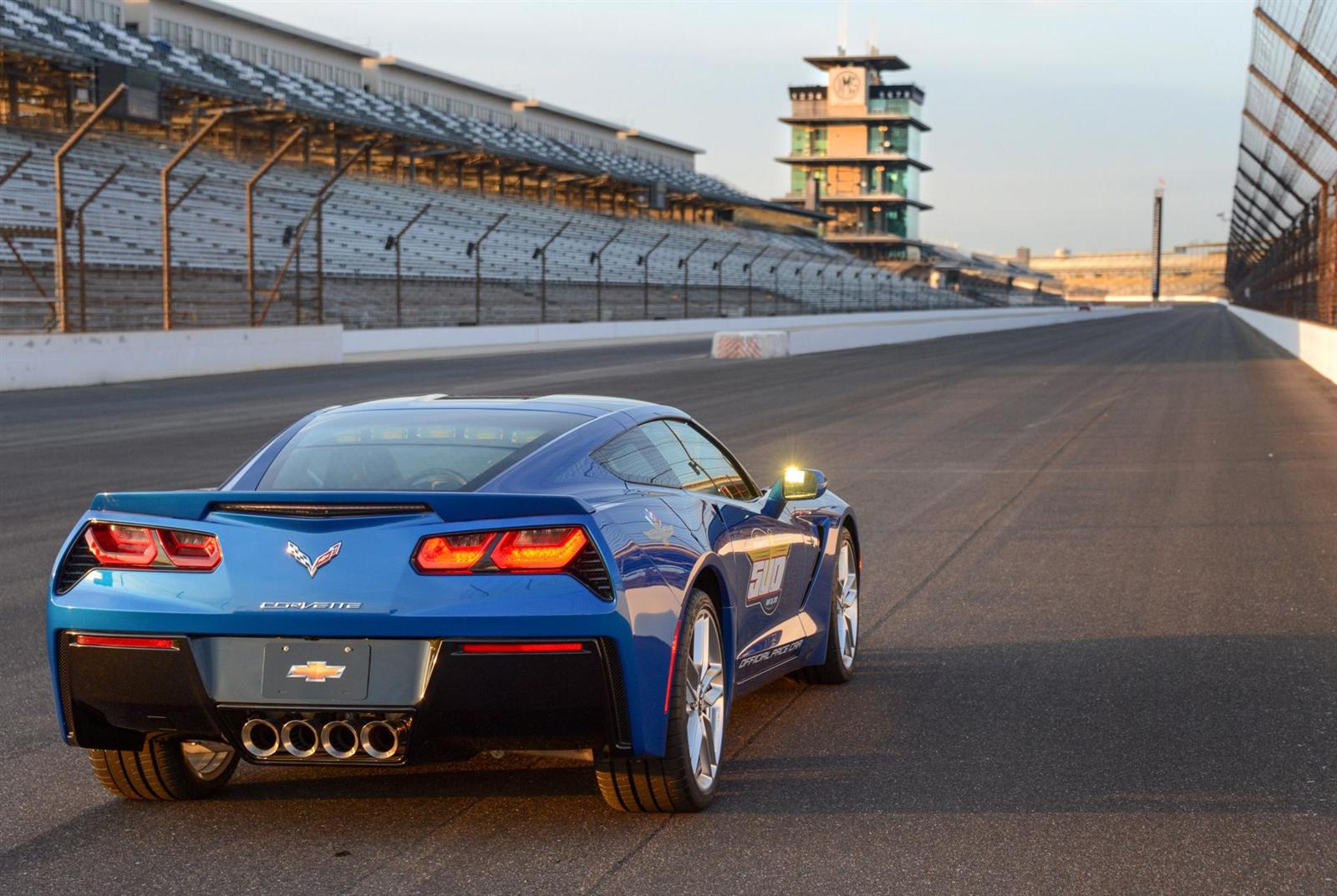 The 2014 Corvette Stingray Indy Pace Car