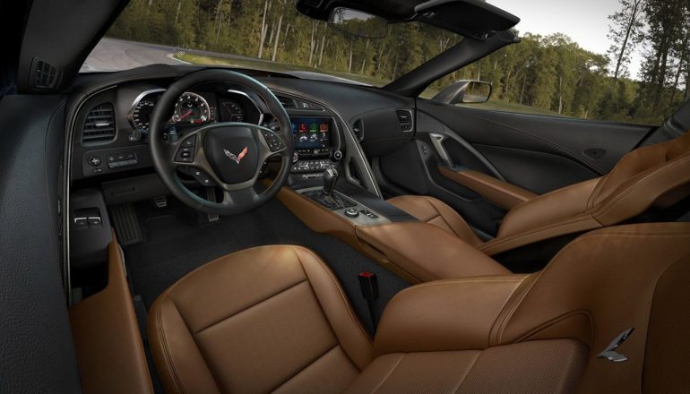 The 2014 C7 Corvette Stingray Interior. (Image courtesy of GM Media.)