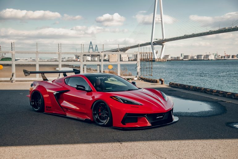 Corvette Of The Day: Liberty Walk Widebody C8 Chevrolet Corvette