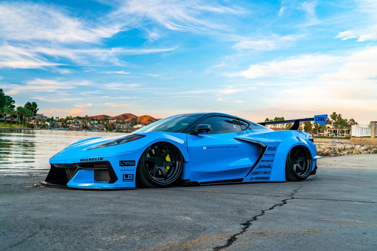 Corvette Of The Day: Liberty Walk Widebody C8 Chevrolet Corvette