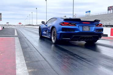 LMR Brings Their All-New C8 Z06 To The Dragstrip