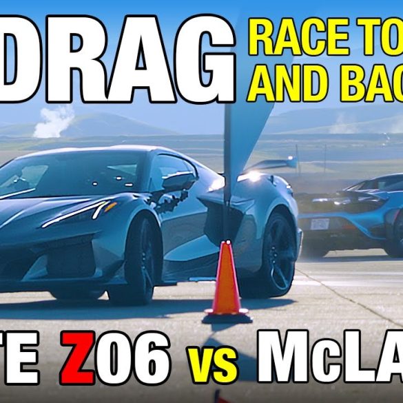 2023 Chevrolet Corvette Z06 Takes On A McLaren 765LT