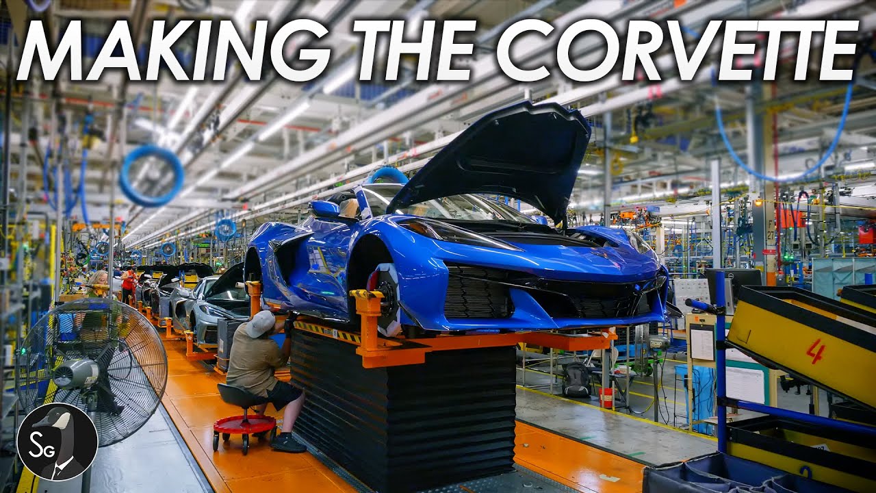 This Is How C8 Corvettes Are Made