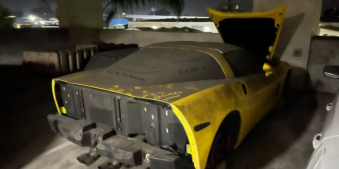 Abandoned C6 on San Diego Naval Base