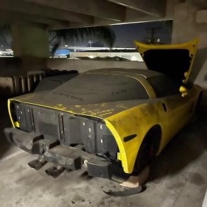 Abandoned C6 on San Diego Naval Base