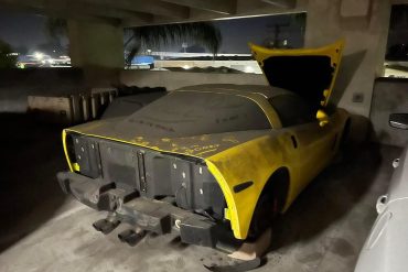 Abandoned C6 on San Diego Naval Base