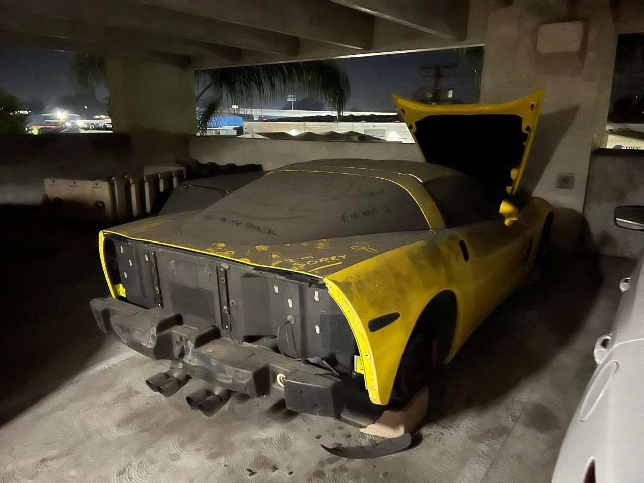 Abandoned C6 on San Diego Naval Base