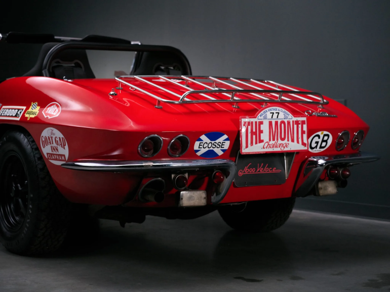 Corvette Of The Day: 1964 Chevrolet Corvette Convertible Rally Car
