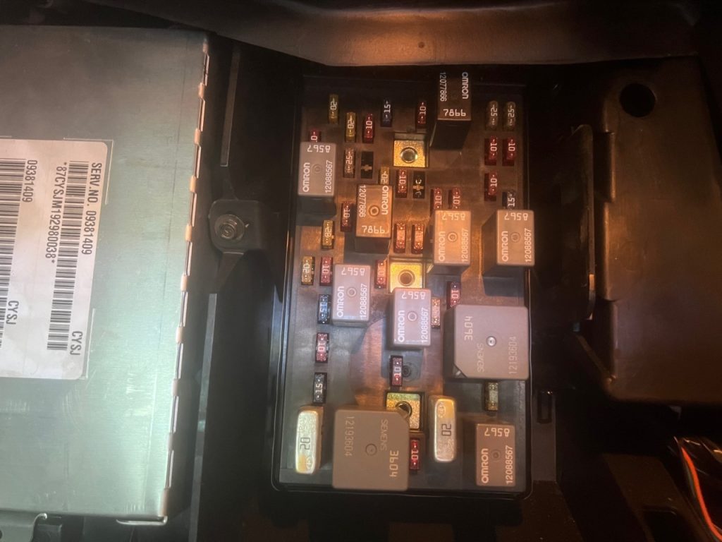 Fuse Panel Lock Guide:
