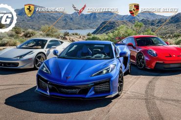 How Does The C8 Corvette Z06 Measure Up Against The A Ferrari 458 & Porsche 911 GT3 RS