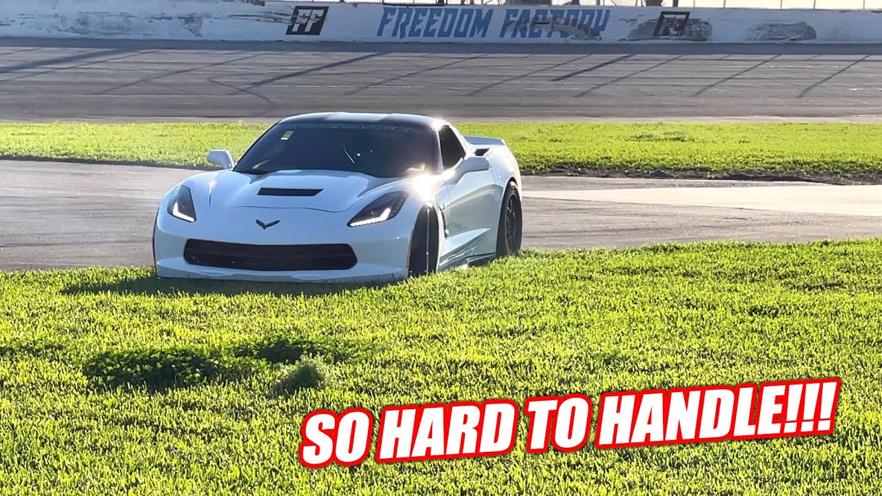 Watch A 1000-HP C7 Procharged Corvette Stingray Go Drifting