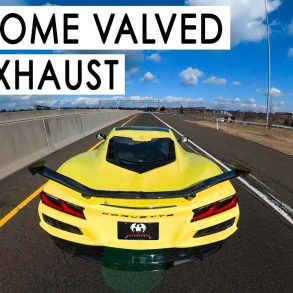 Corvette C8 Z06 With Fabspeed Valvetronic Cat-Back Exhaust & Sport Cats