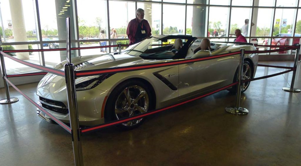 The Atlantic Design Package Stingray on display at the 2014 National Corvette Museum Bash (image courtesy of Corvetteblogger.com)