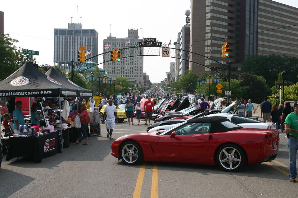 Check out the turnout at a previous "Back to the Bricks" celebration - this is a big show and definitely worth attending!. Image courtesy of Back to the Bricks Facebook page.)