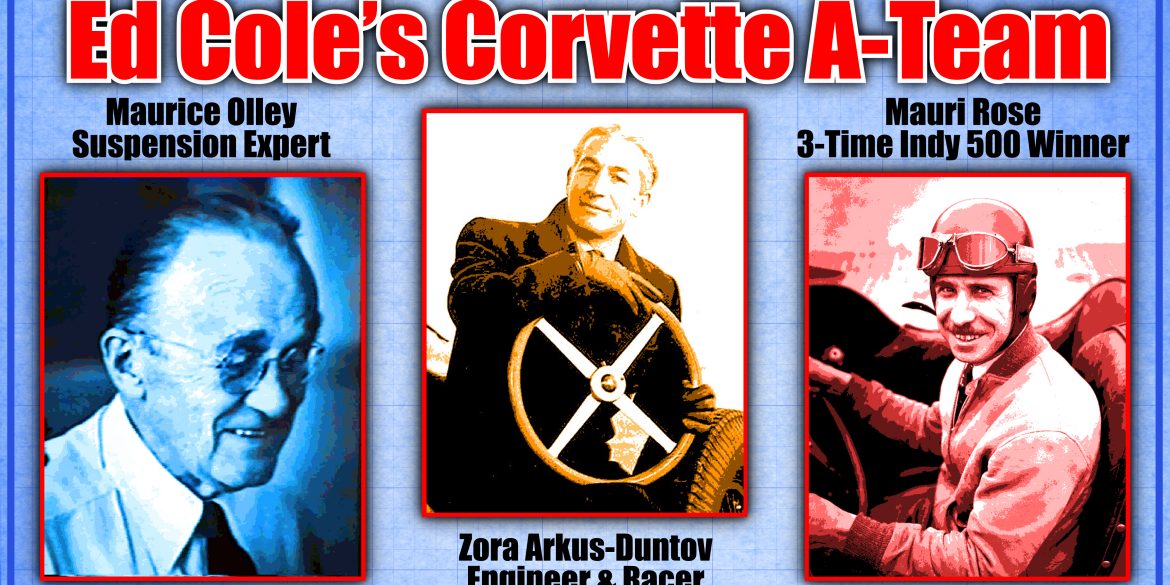 Ed Cole and the Corvette Team