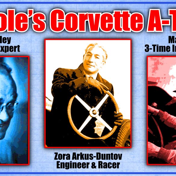 Ed Cole and the Corvette Team