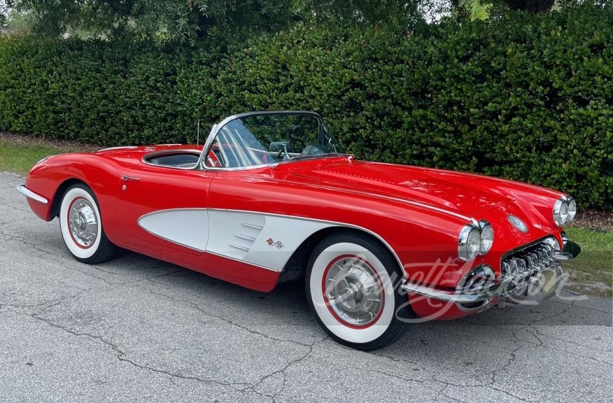 1958 Corvette Convertible (Image courtesy of Barrett-Jackson.com)