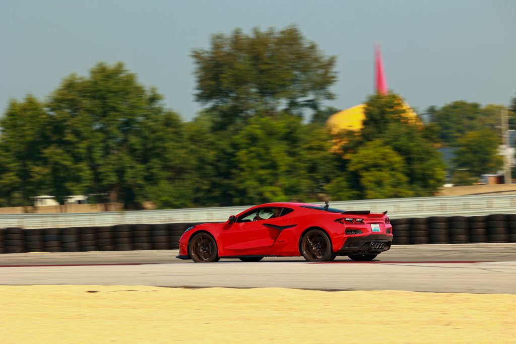 The experience of driving this Corvette Z06 at the NCM Motorsports Park, home of the Corvette (see the Museum in the background?) will stay with me for years to come. It's an experience every Corvette enthusiast should have! (Image courtesy of Cole Carroll / NCM Motorsportspark.org)