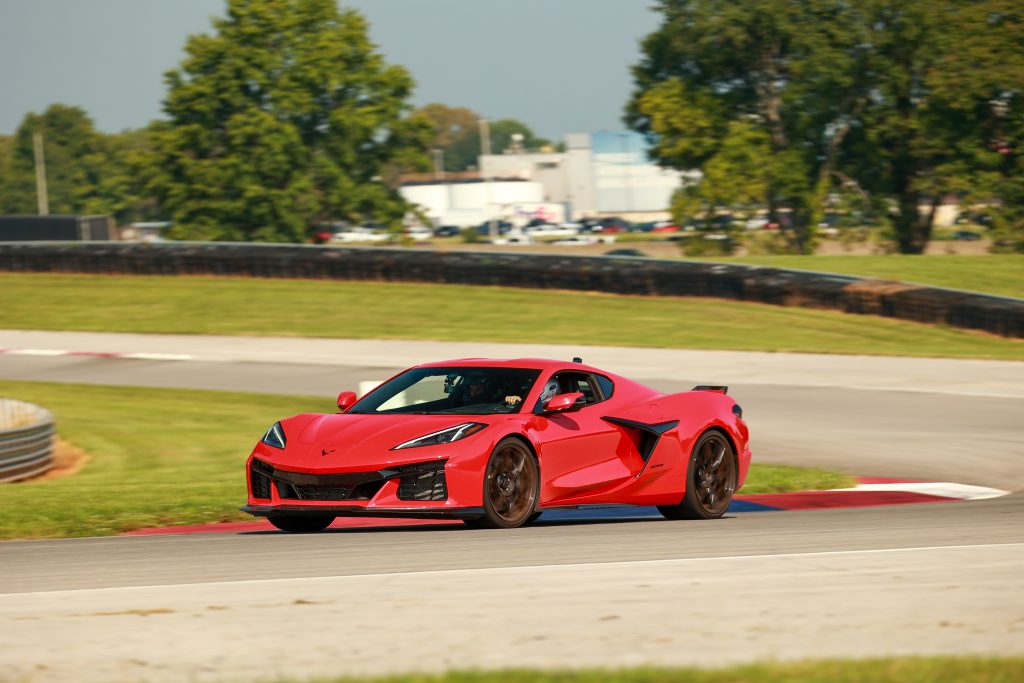 With NCM MSP Driver Griff Tomlin at the wheel, I got to see firsthand what the Z06 was really capable of doing on the racetrack - and it was incredible! (Image courtesy of Cole Carroll / NCM Motorsportspark.org)
