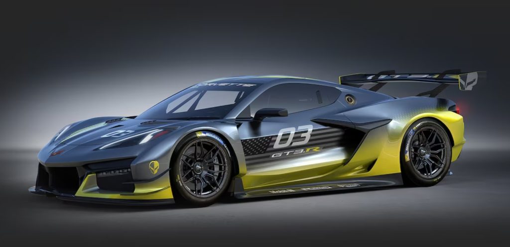 The Corvette Racing program will continue in 2024 under the management of Pratt Miller Motorsports and the introduction of the 2024 Corvette Z06 GT3.R Race Car. (Image courtesy of Chevrolet.)
