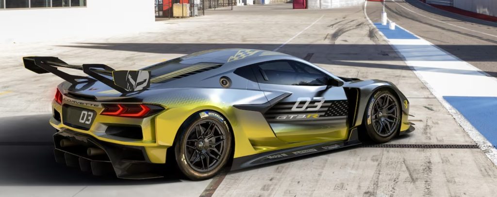 The Corvette Racing program will continue in 2024 under the management of Pratt Miller Motorsports and the introduction of the 2024 Corvette Z06 GT3.R Race Car. (Image courtesy of Chevrolet.)