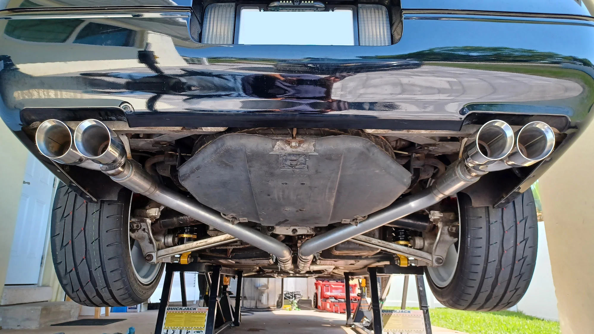 Catback exhaust for C4 1992 Corvette