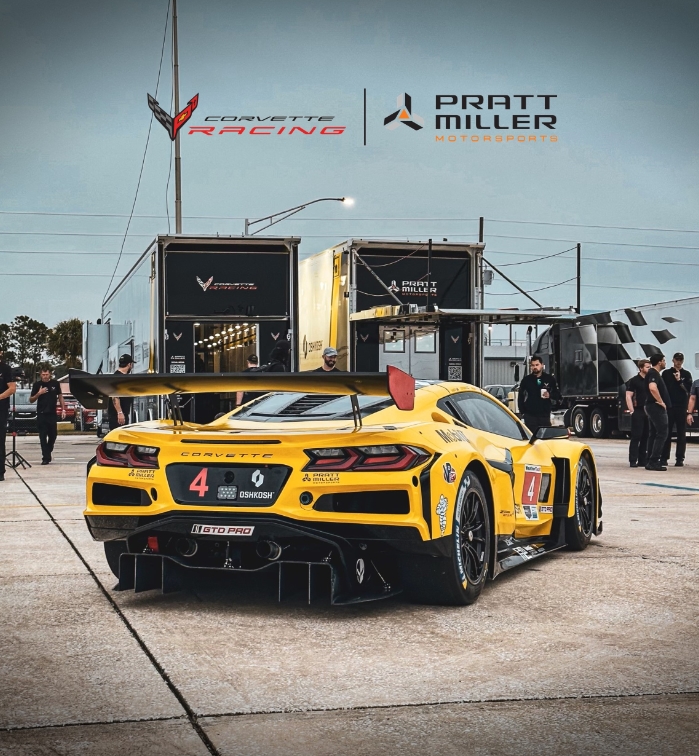 Corvette Racing by Pratt Miller Motorsports will make its debut at Daytona at the Rolex 24! (Image courtesy of Pratt Miller Motorsports)