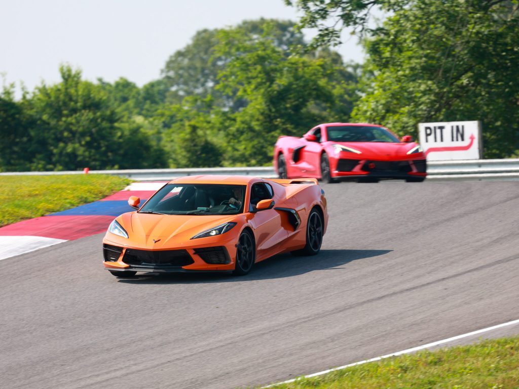 Experience the thrill of driving the C8 at the NCM Motorsports Park! (Image courtesy NCM MSP.)